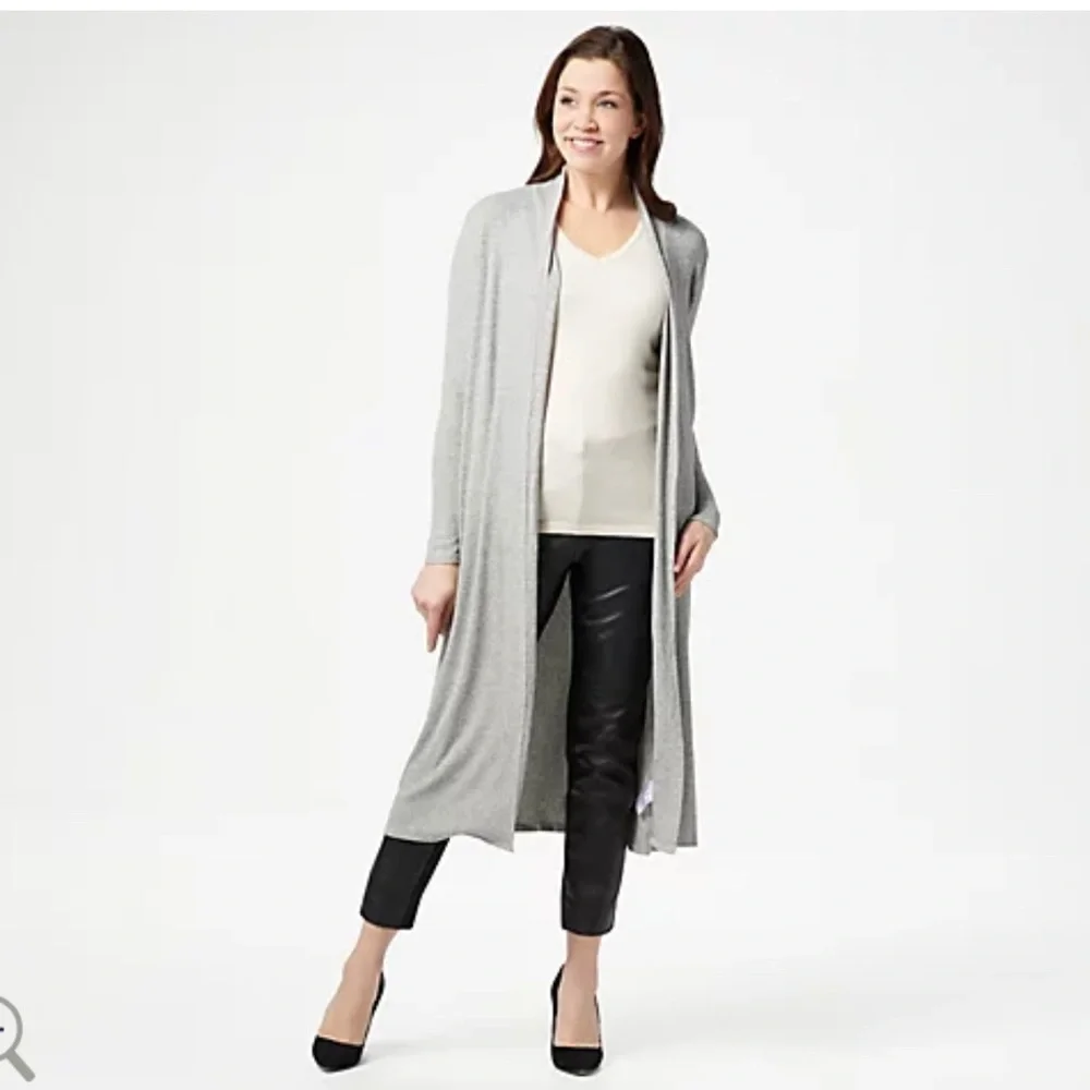 Lisa Rinna Collection Duster Cardigan - Picture 7 of 8